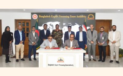 UAEとBDの合弁会社がBEPZA経済特区に1,000万ドルを投資