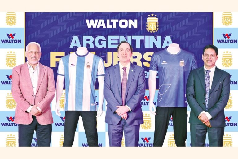ウォルトンがアルゼンチンのファンジャージを発表