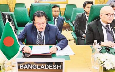 BD、OIC会議でイスラエルの土地法を非難し、ガザの恒久停戦を要求