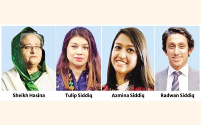 英国議員チューリップ氏、叔母ハシナ氏とともに投獄