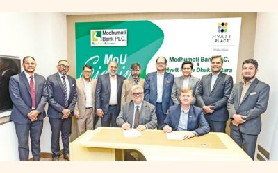 モドゥモティ銀行がハイアット プレイスと契約を締結
