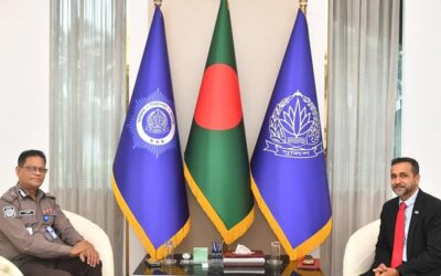 FBI代表団がIGPと会談、サイバーセキュリティとテクノロジーに基づく捜査に関する協力について協議