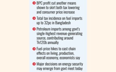 燃料輸入に対する多層税の再調整