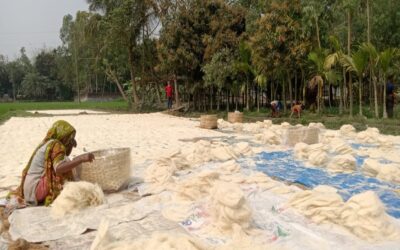 イードを前にボグラ春雨の製造・販売ブーム