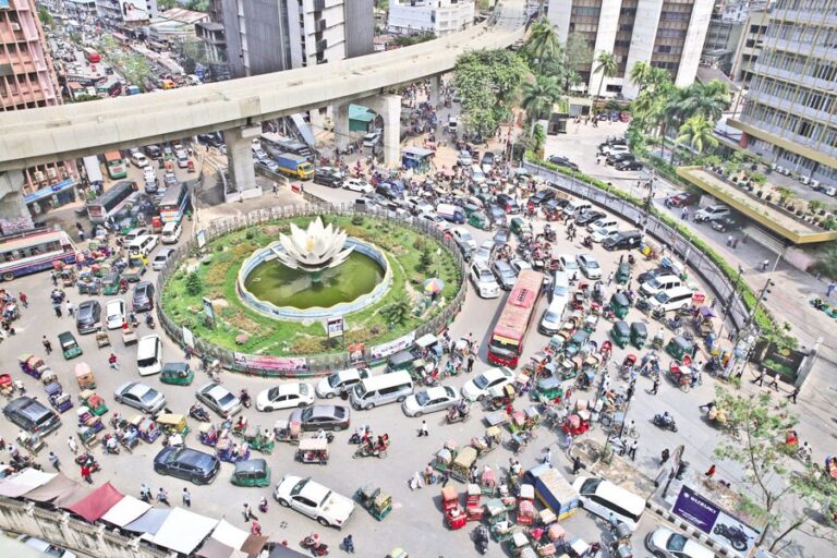 モティジールの空撮写真
