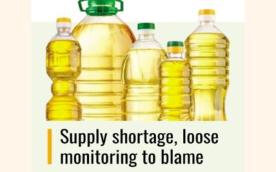 大豆油の価格が1リットルあたり200～205タカに急騰