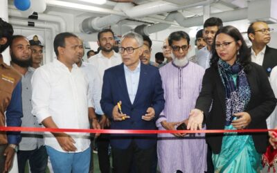 シェイク・ラビウル・アラム氏がBIWTCの新造船3隻を竣工