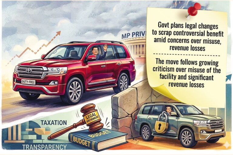 国会議員に対する免税車両特権は次期予算で終了