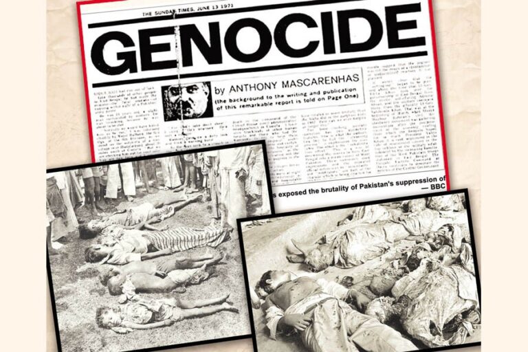 1971年のジェノサイドに関する誤情報