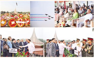 解放戦争の英雄たちに捧げられた輝かしい賛辞