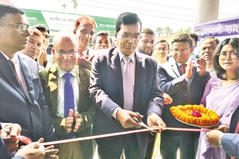 ソナリ銀行、シャキープール支店を近代化しATMブースを開設