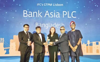 IFCがバンク・アジアを「南アジア最優秀GTFP発行銀行」として表彰