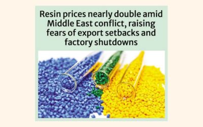 プラスチック製品メーカーは、戦争による原材料価格高騰の衝撃に苦しんでいる。