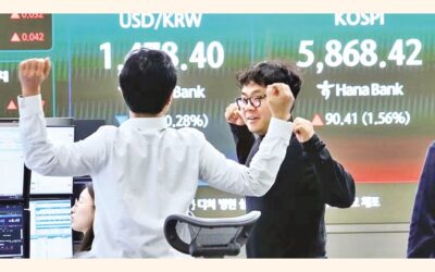 米イラン協議を前に世界の株式市場が上昇