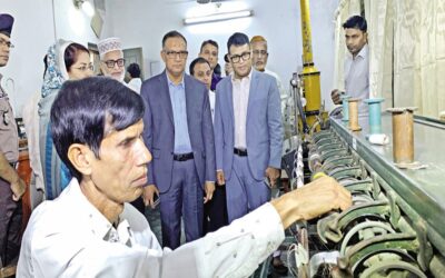 政府は「ラジシャヒ絹の失われた栄光を復活させる」ために取り組んでいる。