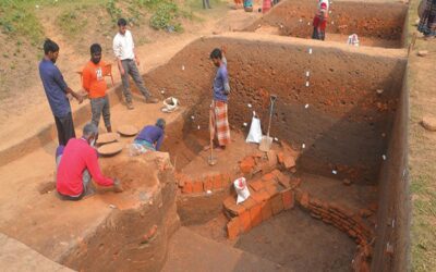 2500年前の商業都市遺跡が発掘される