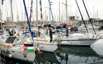 ガザ支援船団はイスラエルの封鎖突破を目指す