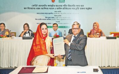 トラスト銀行は中小企業財団と提携し、回転信用基金を導入する。