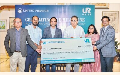 ユナイテッド・ファイナンスは、アポンテックに初のスタートアップ融資を実行した。