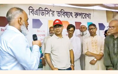 首相が農業見本市でBADCのブースを訪問