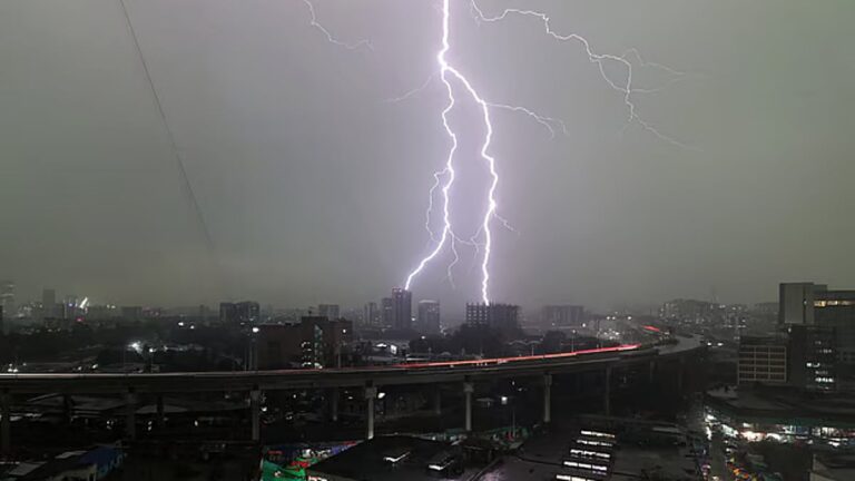 7つの地区で落雷により少なくとも14人が死亡