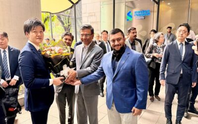 日本の農林水産大臣がユニマートを訪問