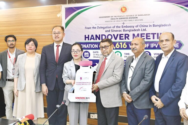BD社は中国から38万3000回分以上のワクチンを受け取った。