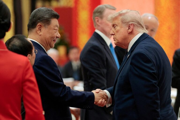 トランプ氏の中国訪問は、あまり成功とは言えなかった。