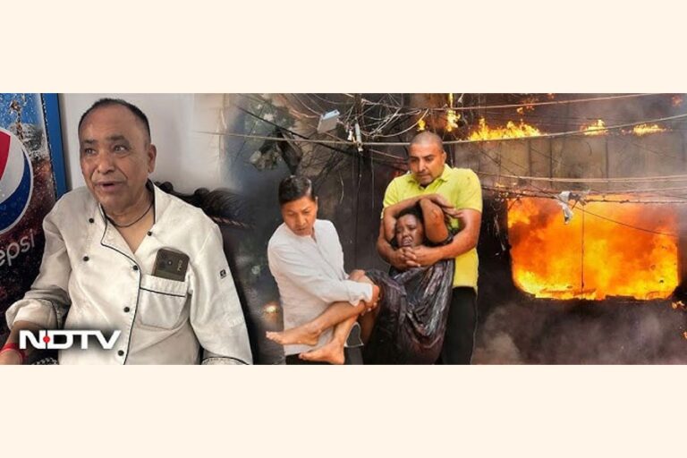 デリーのホテル火災で死亡した21人のうち、18人が外国人