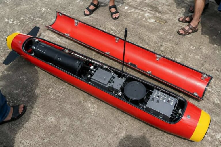 湾内で漁師の網にかかった「自律型海洋船舶」に好奇心が湧き上がる