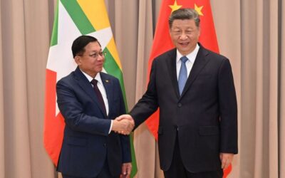 ミャンマーの元軍事政権指導者、文民大統領として初の中国訪問