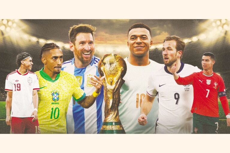 ワールドカップサッカーの祭典は、遊び場の枠を超えている。