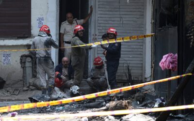 デリーのホテル火災でバングラデシュなど外国人18人が死亡：報道