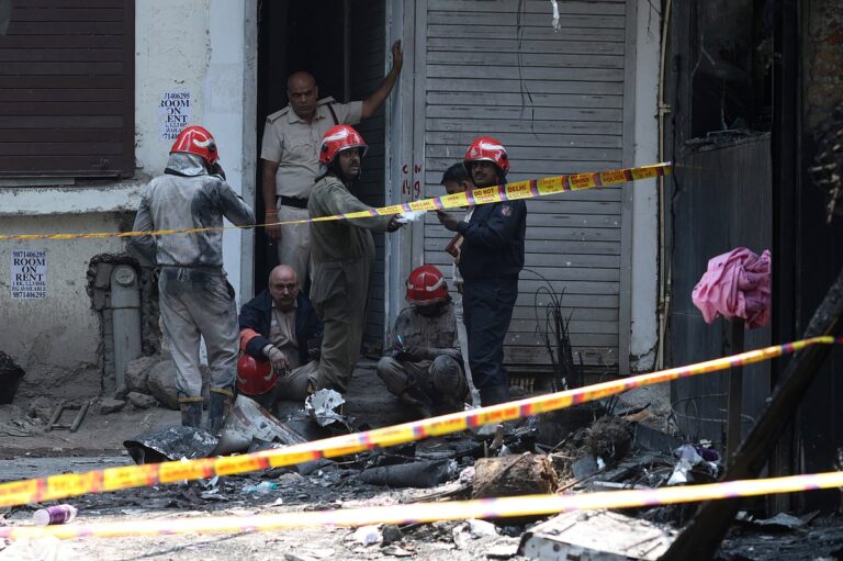 デリーのホテル火災でバングラデシュなど外国人18人が死亡：報道