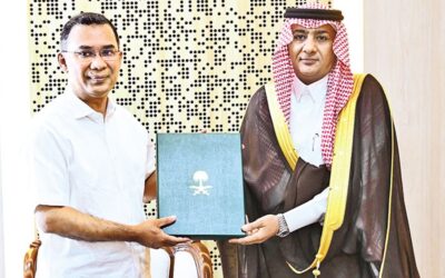 サウジアラビア皇太子が首相をサウジアラビア訪問に招待