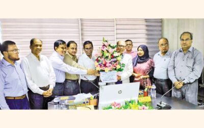 SADHARAN BIMA CORPORATION スタッフが新会長にご挨拶