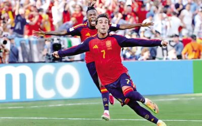 スペインがワールドカップ2度目の優勝を果たす