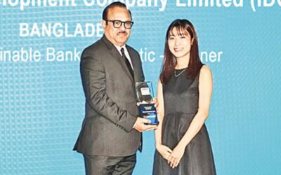 IDCOLがFinanceAsia Awardsで「バングラデシュ最優秀サステナブル銀行」の称号を獲得