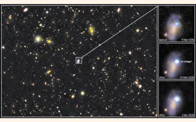 天文学者たちは巨大な星が死を迎える全過程を観測している。