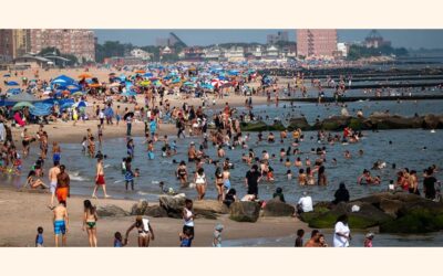 世界の海洋は7月の最高水温を記録した。