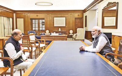 トリヴェディ氏は重要な会談後、モディ首相にダッカからのメッセージを伝える