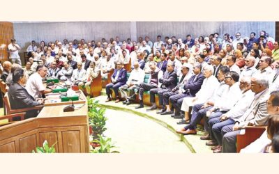 タリク・ラフマン首相がBNPの国会議員会議を主宰する