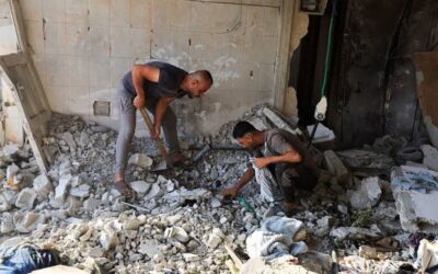 ガザ当局、飛び地の瓦礫の中から112体の遺体を発見