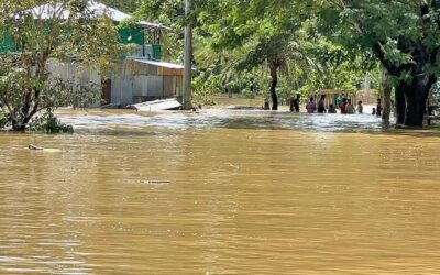 ディギナラで再び豪雨により洪水が発生し、ランガドゥへの道路が寸断された。