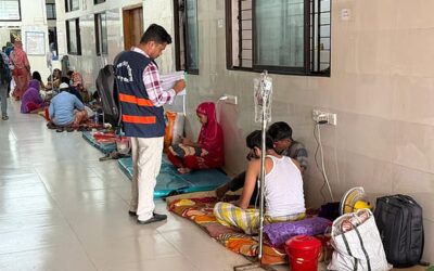 デング熱による1日の死亡者数と入院者数が今年最多を記録