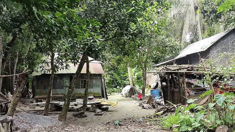 バドホン襲撃事件：追放されたチャトラリーグ指導者の家族が家を出る