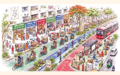 ダッカの無駄になっている道路空間を、より強力な地域資産へと変える