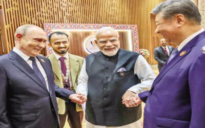 BRICS首脳、インドサミットで中東情勢への懸念を表明し、一方的な制裁を非難