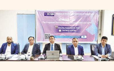 ICSBが不良資産管理法案に関するウェビナーを開催