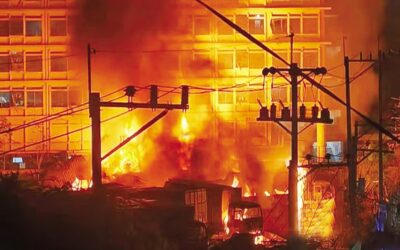 アシュリア工場でCNGガスボンベが爆発、7人死亡、24人負傷
